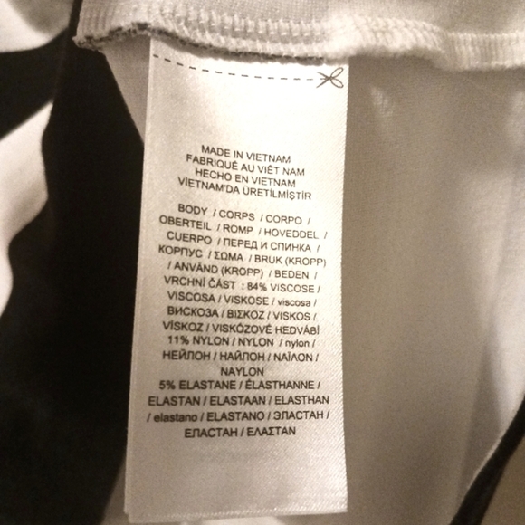 Ralph Lauren Old Money Dress Black White Stripe - Picture 5 of 9